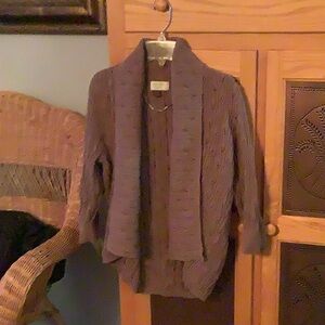 Womens open cardigan, size PL